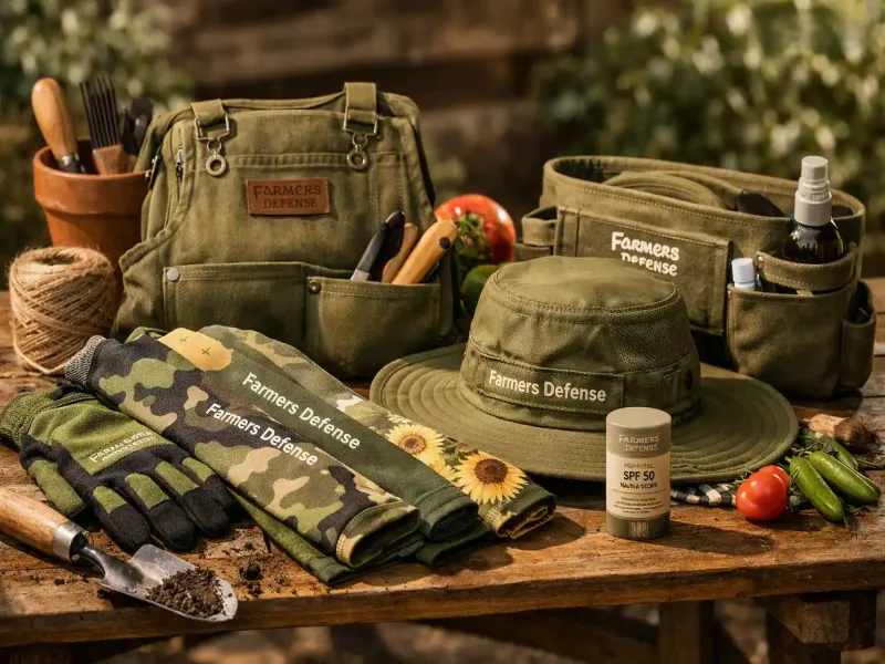 Farmers Defense Protective Arm Sleeves Gardening Gloves And Sustainable Outdoor Gear