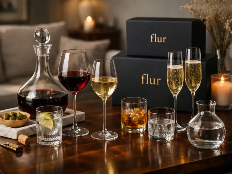 Flur Glassware Premium Handcrafted Drinkware And Serveware For Modern Homes